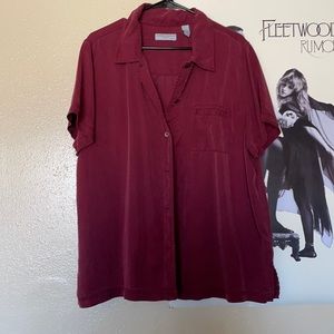 Thrifted Short Sleeved Button Down